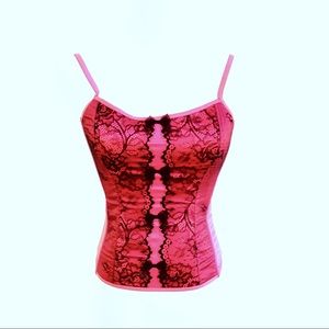 VS Victoria’s Secret bustier shiny satin sexy